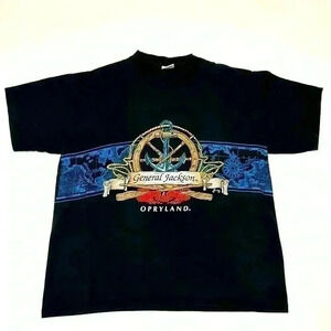 Vintage General Jackson Opryland Tee Shirt  Large Single Stitch Made in USA